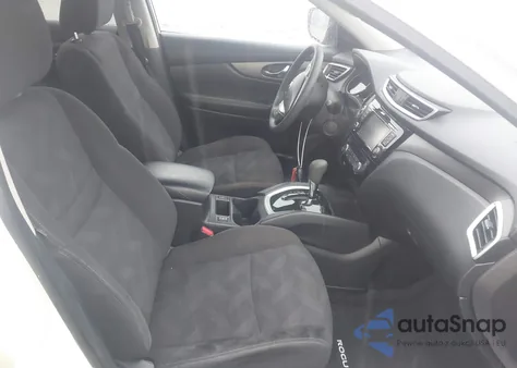 2015 Nissan Rogue Sv из США, поврежденный, VIN KNMAT2MV4FP579345